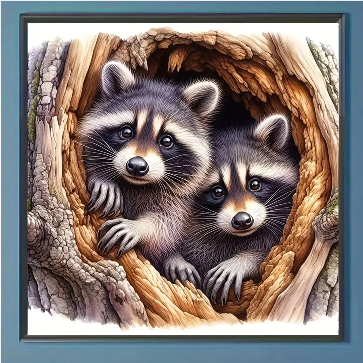 

Набор 5D алмазной живописи, полный набор для вышивки крестом своими руками, подходит для украшения стен дома - подарок для творчества - идеальный Холи