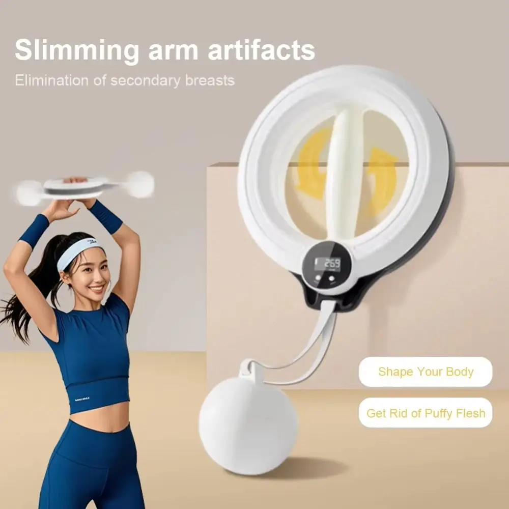 

Strength Training Twister Arm Exerciser Hand-cranked with 3 Display Modes Wrist Strength Trainer Non Slip Adjustable