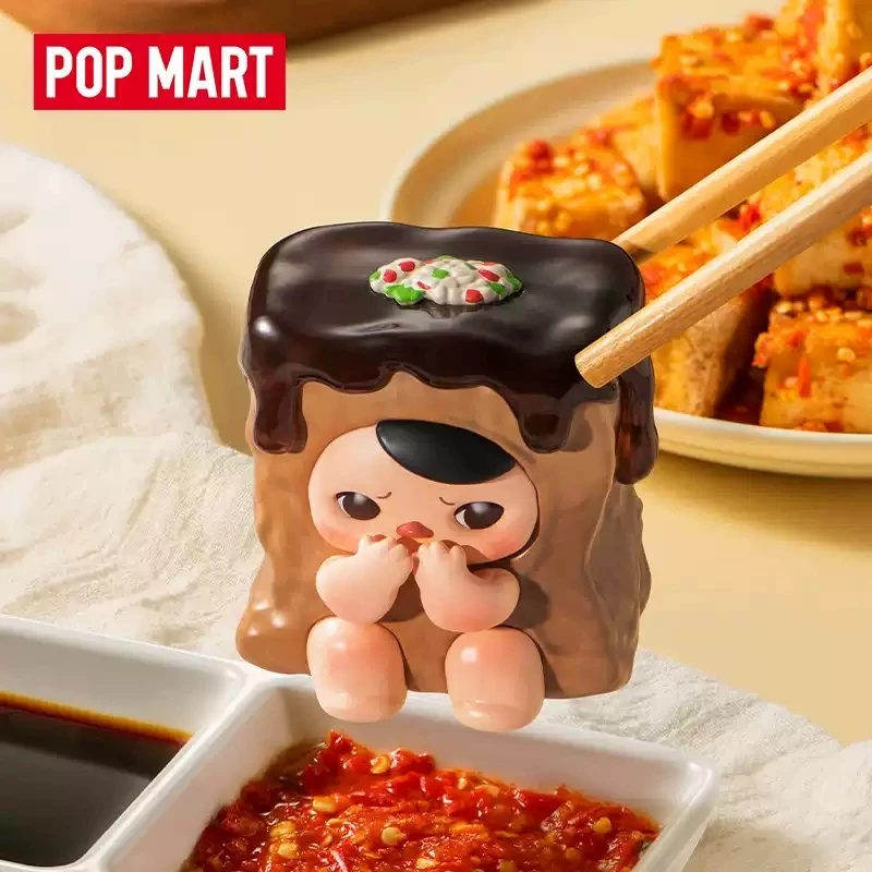

Pop Mart Genuine Pucky The Feast Series Blind Box Cute Desktop Doll Ornament Collection Trendy Toy Gift For Collectors Fans