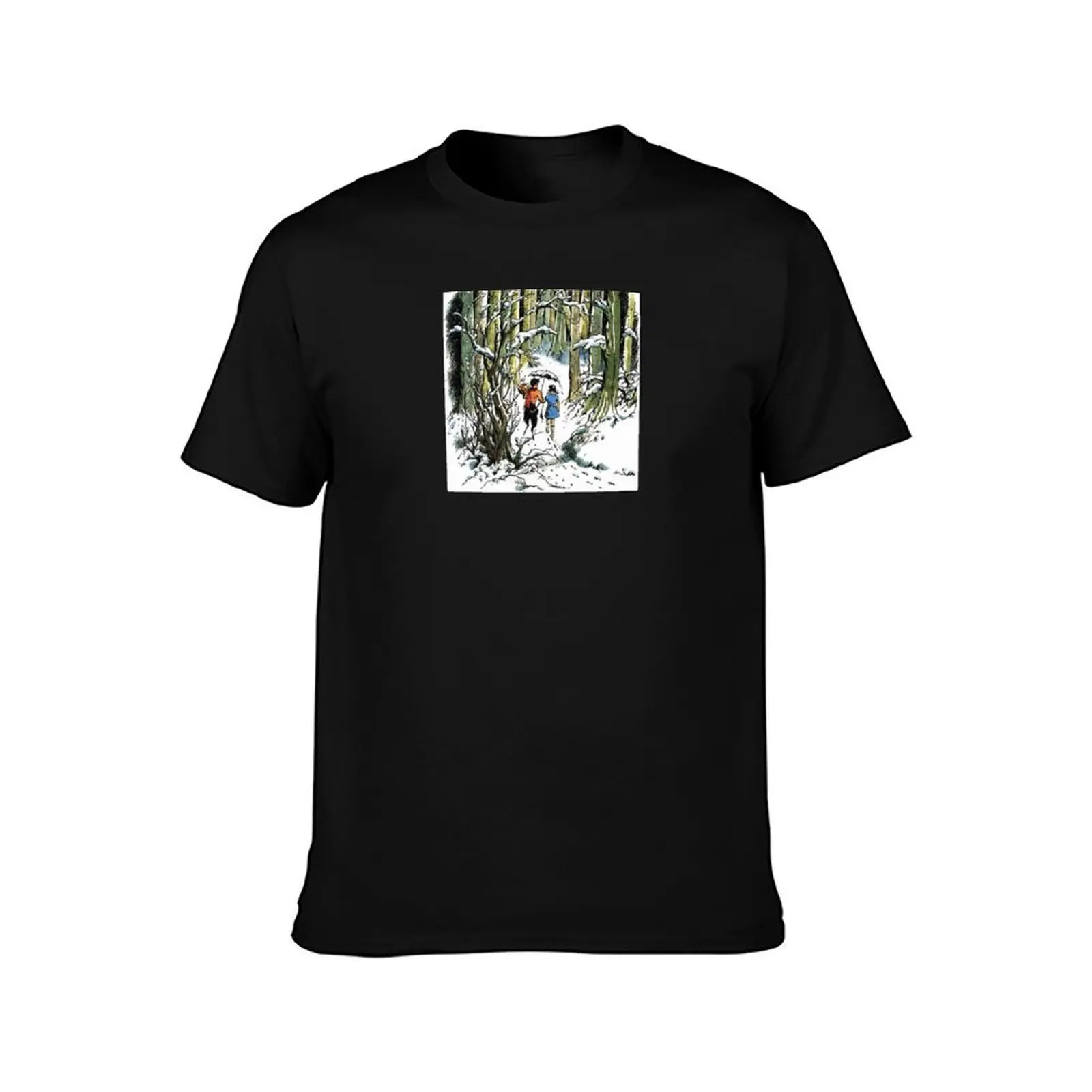 Narnia the Lion the Witch and the Wardrobe original illustration T-Shirt, Summer Casual Cotton Tee, Oversized Streetwear Tops