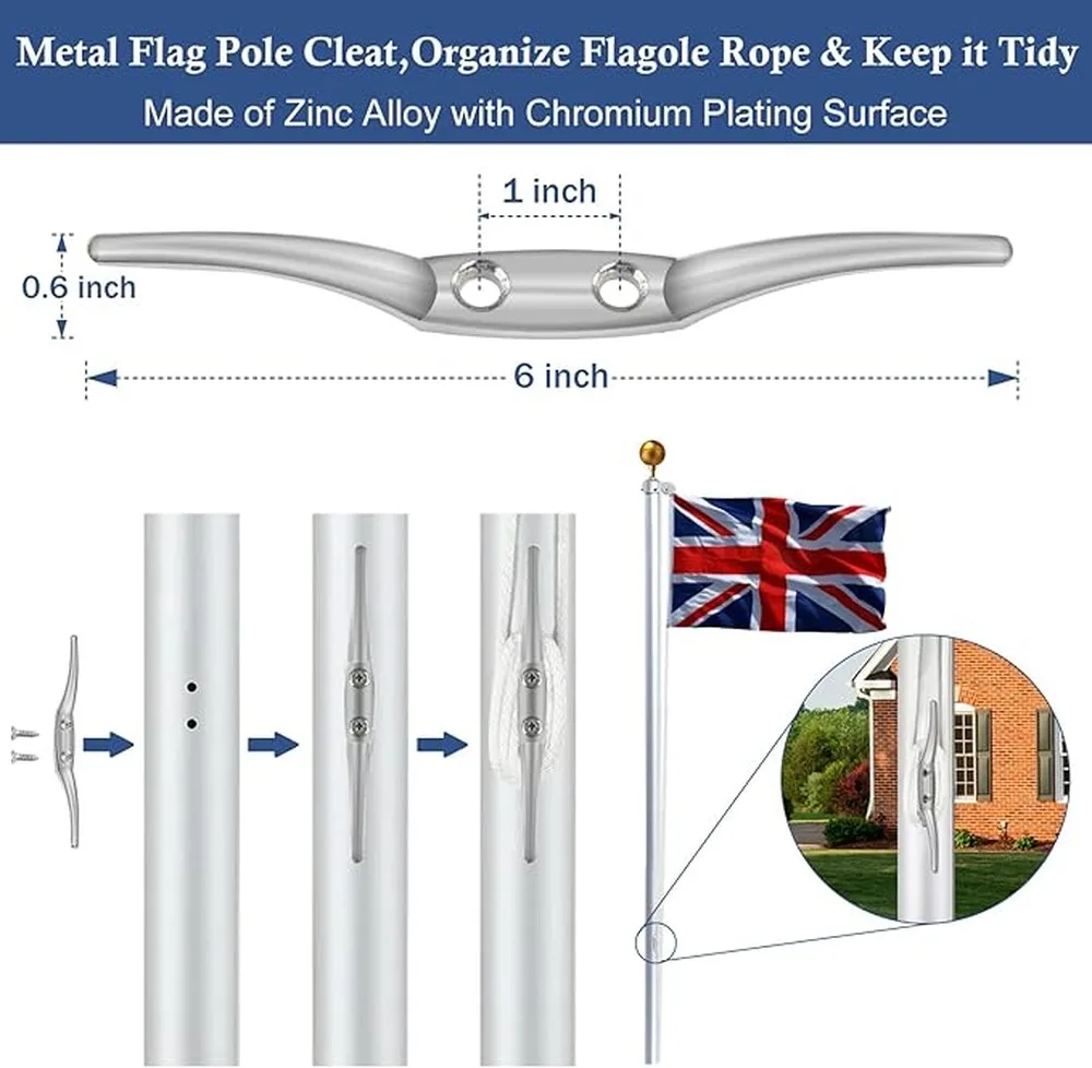 Clothes Line Outdoors Flag Rope Polypropylene Rope Exceptional White Strong Flag Pole