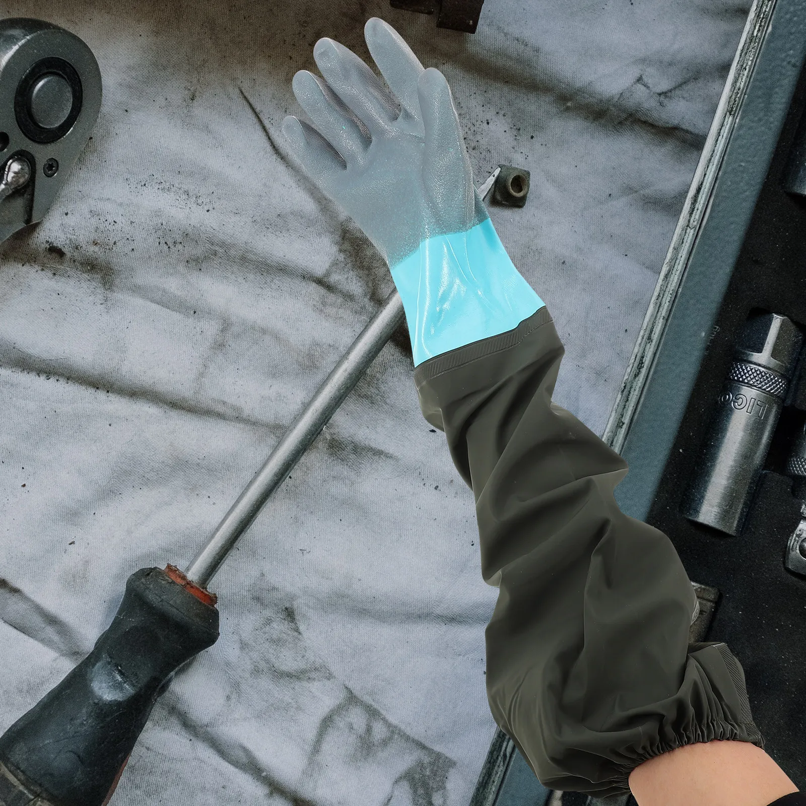 

1Pair Professional Work Gloves Easy to Put on and Take Off Suitable for Most People Good Durability for Workers