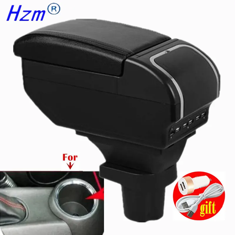 For MINI Cooper Car Armrest Box R50 R52 R53 R56 R57 R58 F55 F56 F57 Countryman R60 F60 Central Storage Box Retrofit Accessories