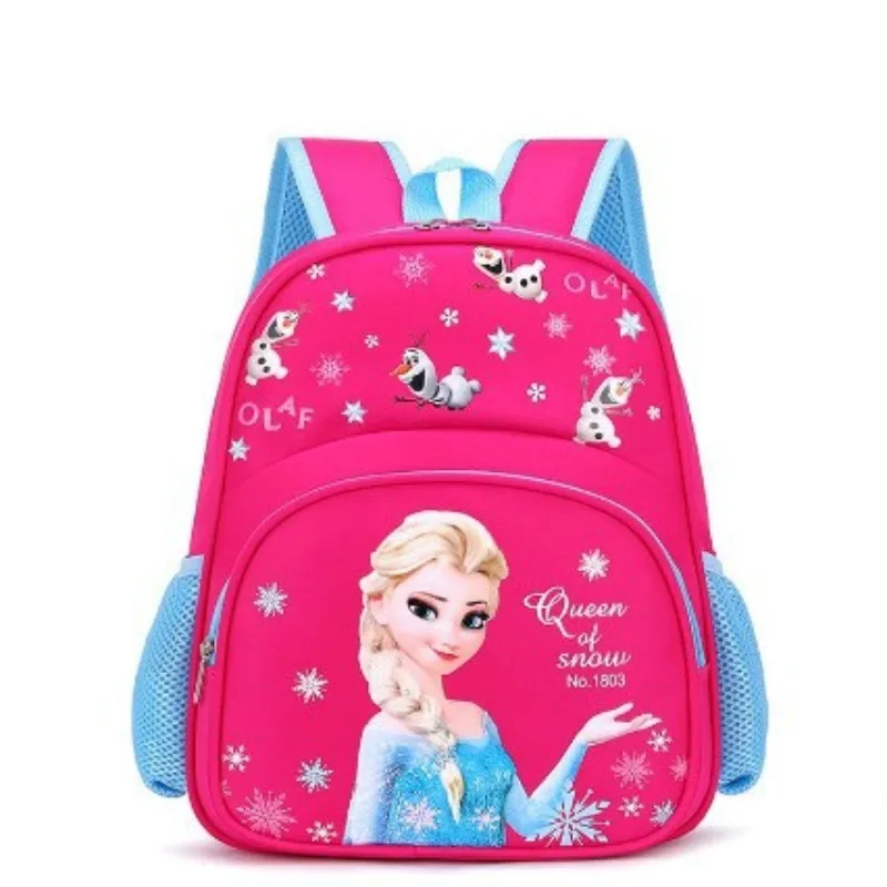

Disney New Frozen Elsa New Schoolbags Cartoon Boys and Girls Backpack Cute Practical Schoolbag for Primary School Students
