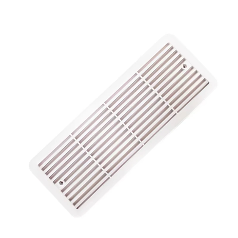 1PC 483mm X 186mm Fit For Thetford Fridge Vent Grille Heavy-Duty White RV/Camper Easy Installation For Caravan Refrigerator