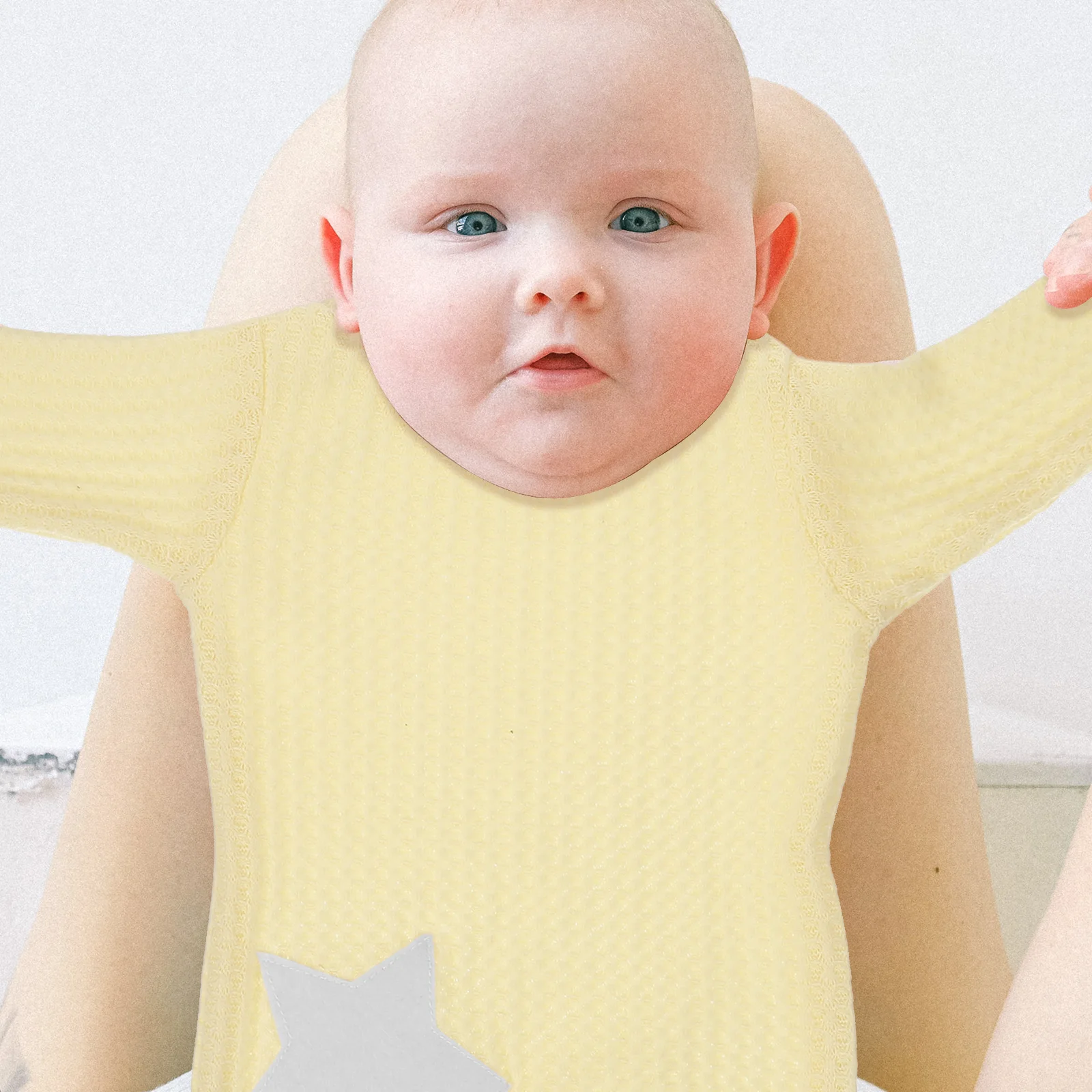 

Star Moon Onesie Newborn Decorative Outfit Photoshoot Outfits Girl for Boy Babies Props Suit