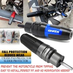For Suzuki GIXXER SF 250 SF250 250 SF 250SF Motorcycle CNC Aluminum Exhaust Frame Sliders Crash Pads Falling Protector