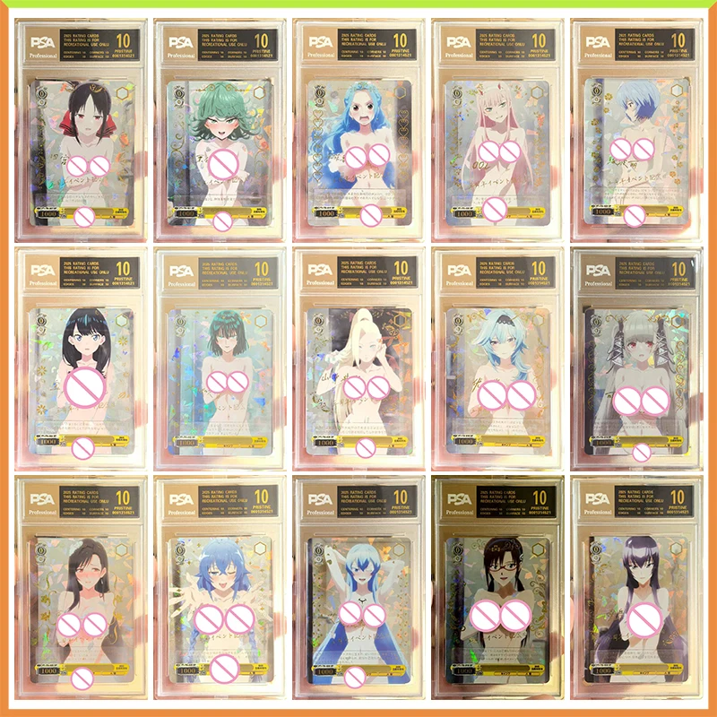 

Аниме Weiss Schwarz DIY ACG Коллекционные карты Аянами Рей Тацумаки Фубуки Шиномия Кагуя Эула Игрушки для мальчиков Подарки на день рождения