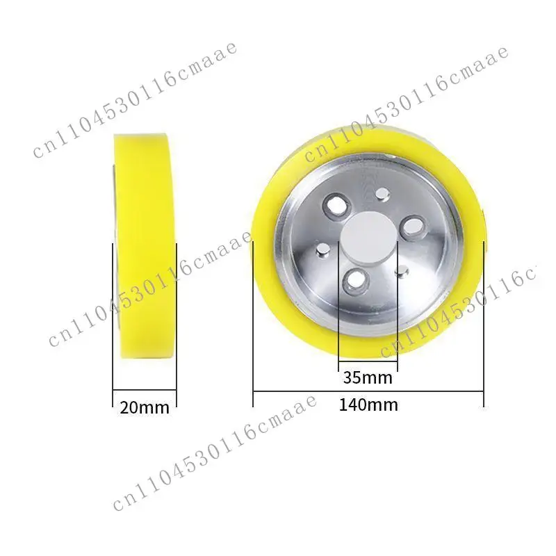 140Mm Quad Shaper Planning Woodworking Machinery Parts Rubber Wheels Abrasives H15/H20/H25/H30/H50