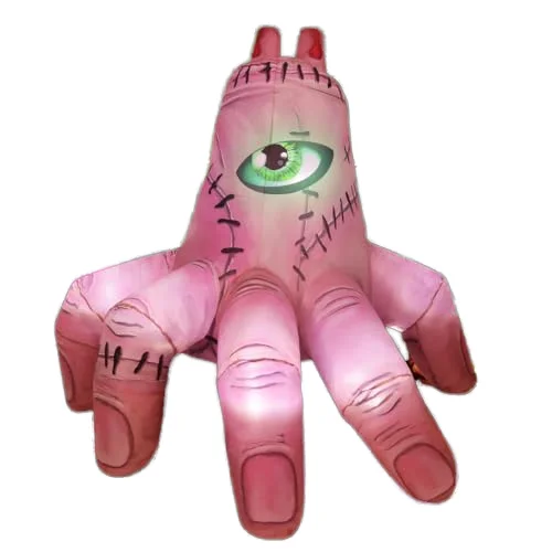 6 FT Halloween Inflatables Giant Scary Outdoor & Indoor Party Garden Lawn Decor Built-in LEDs Handmade Latex Decorations