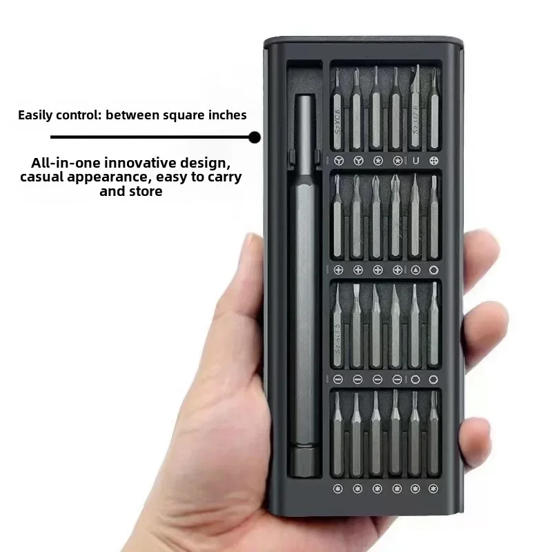 

24 in 1 Precision Screwdriver Set for iPhone Camera Glasses Watch Repair with Flat Hex Phillips Torx Heads