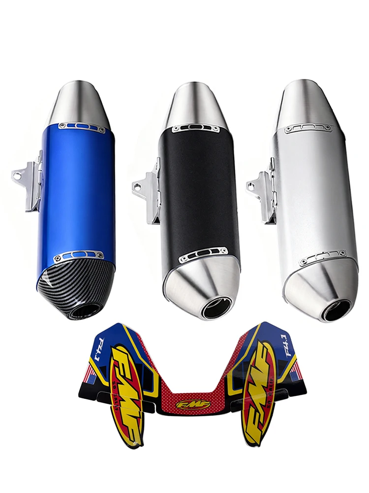 AliExpress NONE Universal 51mm Mofles Exosto Escapes Motorcycle Exhaust Muffler Pipe FMF 4T Escape Moto Dirt Bike Scooter Motocross Factory Pric