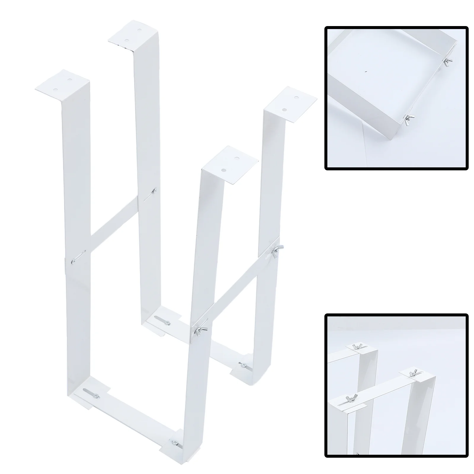 under Desk Computer Mount Adjustable CPU Holder Host Bay Mainframe The Chassis Case Bracket Desktop Computers