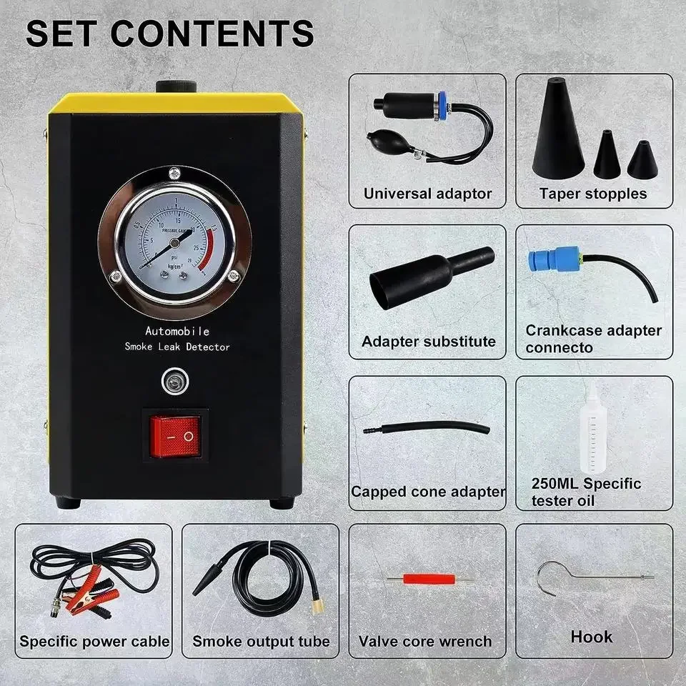 Factory Wholesale Car and Truck Diagnostic Tool Smoke Leak Detector Fault Diagnosis Dei for Cars