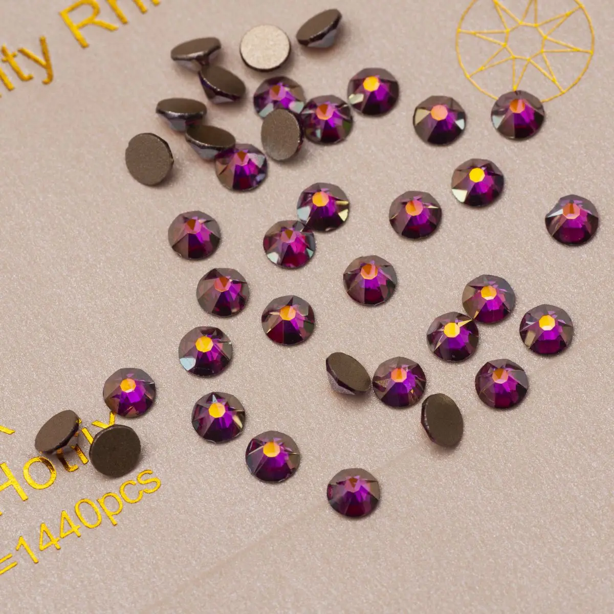 YANRUO 2088 Cold New Element AB Rhinestones Non Hotfix Flatback SW Gems DIY Glue On Nails Art Crystal For Crafts