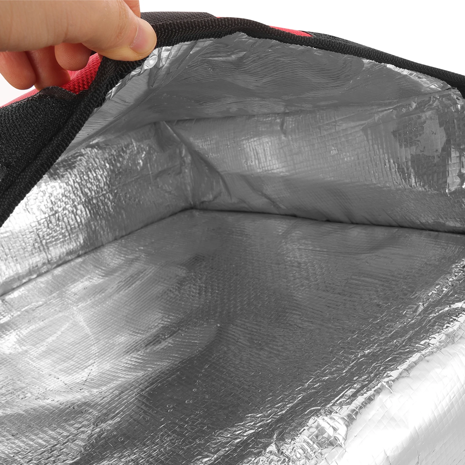 

Professional Insulated Bag Large Capacity Food Carrier Commercial Grade Moisture Free Odor Resistant Hook Loop