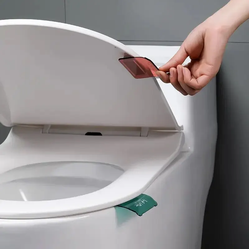 1 Pc Toilet Lid Lifting Device Light and Small PS Material to Lift the Toilet Lid Bathroom Supplies image 3