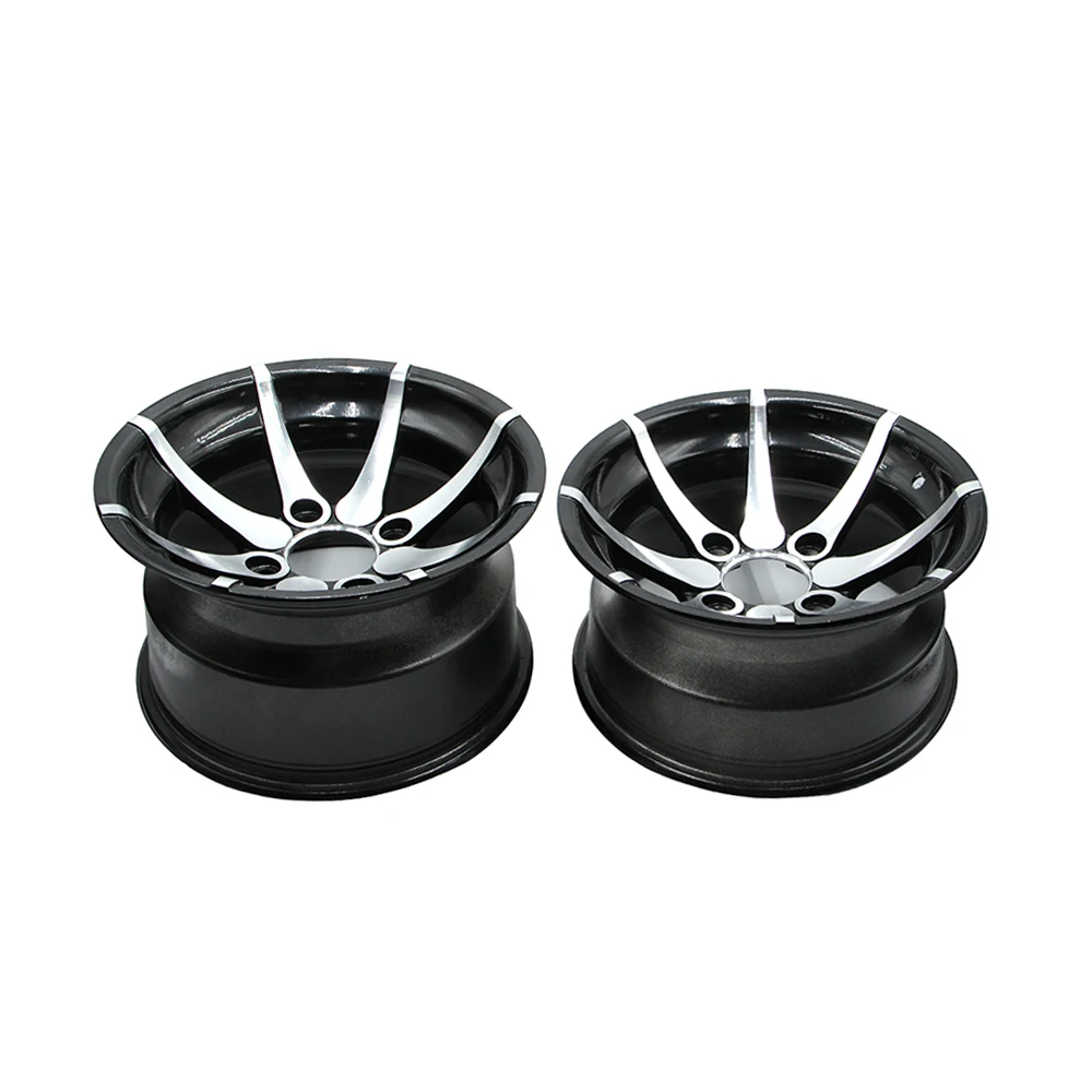 12 Inch Aluminum Alloy Wheel Rim Front Rear For ATV 4 Wheeler Off‑Road All Terrain Vehicle Replacement Rims