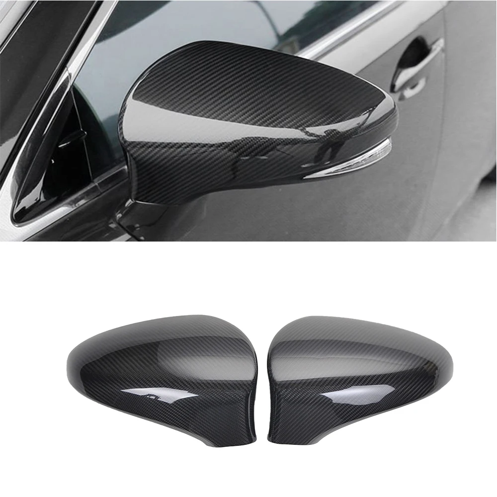 

For LEXUS IS ES GS LS CT 100% Real Carbon Fiber Rear View Mirror Cover Side Mirror Shell Cap Decor 2014-2020