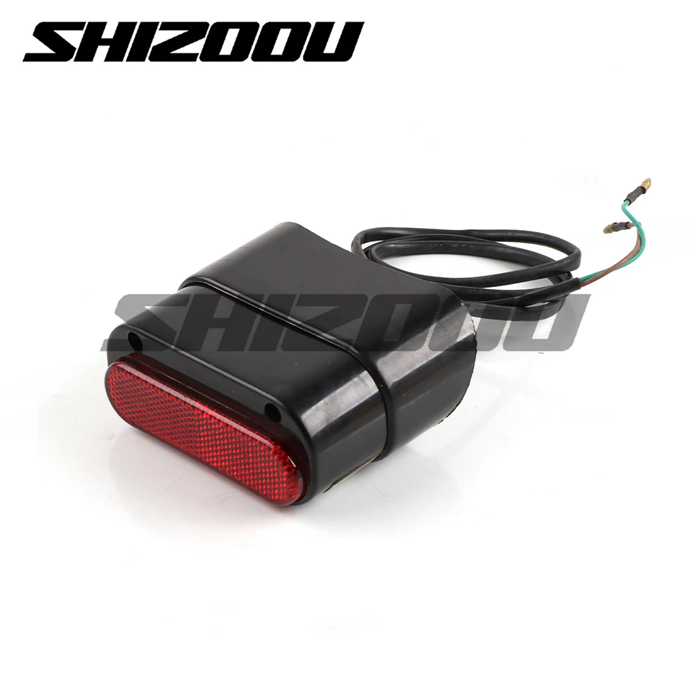 Motorcycle Rear License Plate Light Assembly Rear Fog Light For QJ150-18F QJ150-3B QJ150-18R Storm Prince