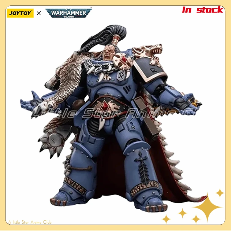 

В наличии оригинальная фигурка JOYTOY 1/18 Space Wolf Ragnar Blackmann, аниме-серия, военная модель, коллекция игрушек в подарок