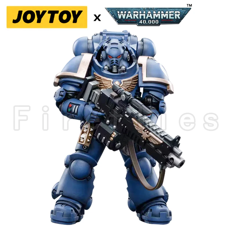 Figura de acción JOYTOY 1/18 (3 unids/set) juguete modelo de Anime de intercesor pesado de 40K