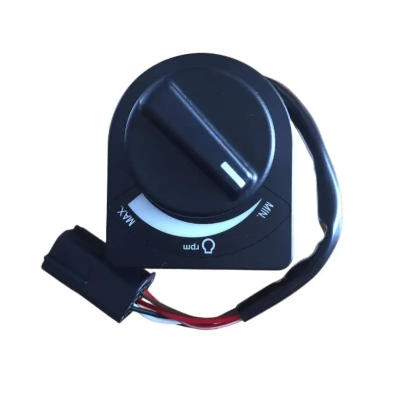 

Button accelerator accelerator knob 12V code: VOE14558276 for excavator ECR88