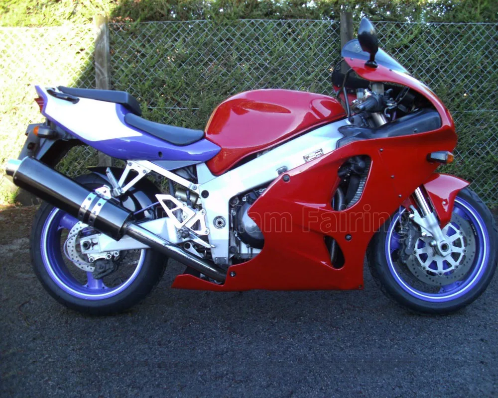 Custom Road Complete Fairing For Kawasaki Ninja ZX7R 1996-2003 96 97 98 99 01 02 03 ZX 7R ABS Plastic Red Fairing Kit