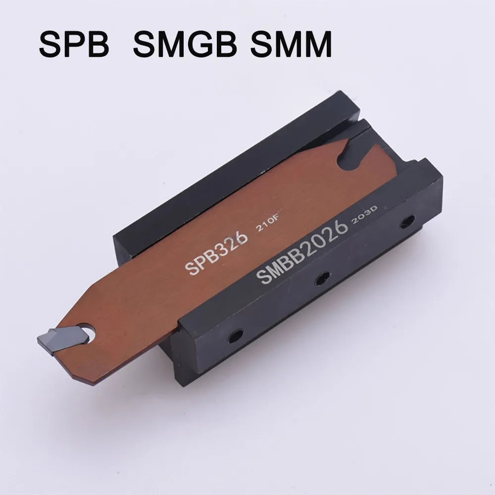 Slotted Turning Tools SMGB332 SMM1626 SMM2026 SPB226 SPB232 SPB326 SPB332 SPB426 SPB532 CNC Turning Cutting Insert Tool Holder