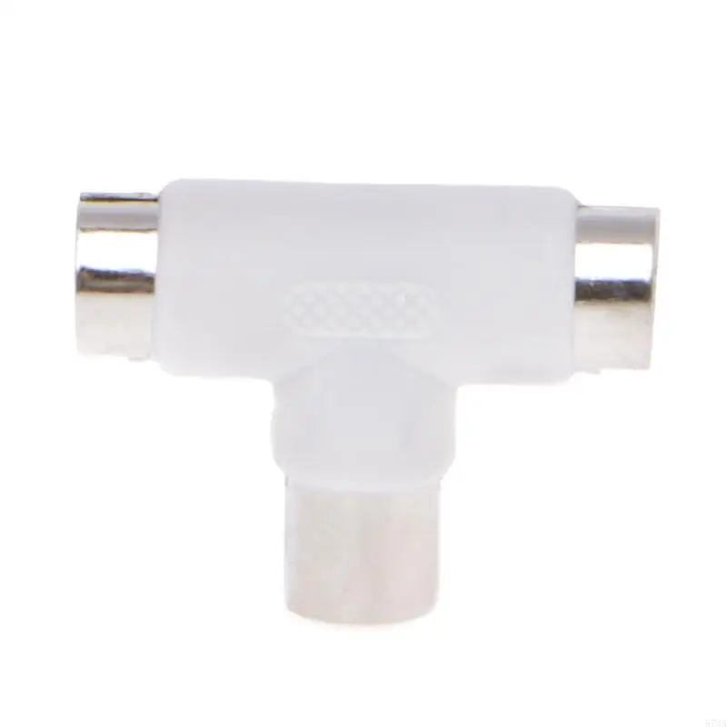 573A 2 -Way для A Splitter Aerial Coaxial Cable Male для 2 -кратных женских разъемов Адапт
