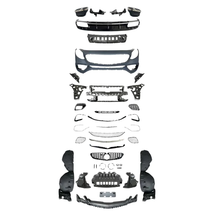 High Quality Body Kit for   Sports Car S-Class C217 2014-2020 Odified to S65  Style Bumper Assy Grille Taillight
