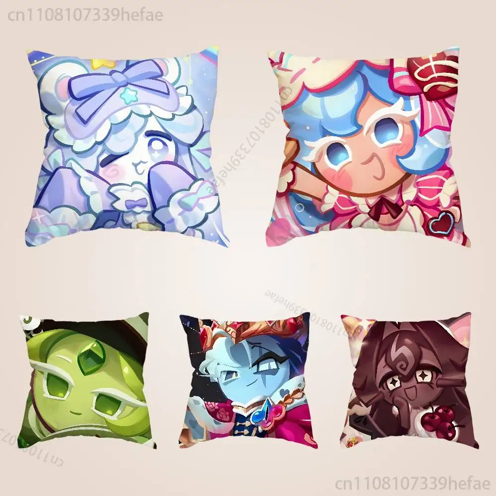 

C-Cookie Game R-Run Throw Pillow Case For Decoration 30cm 50cm 55cm Square Home Pillowcase Case