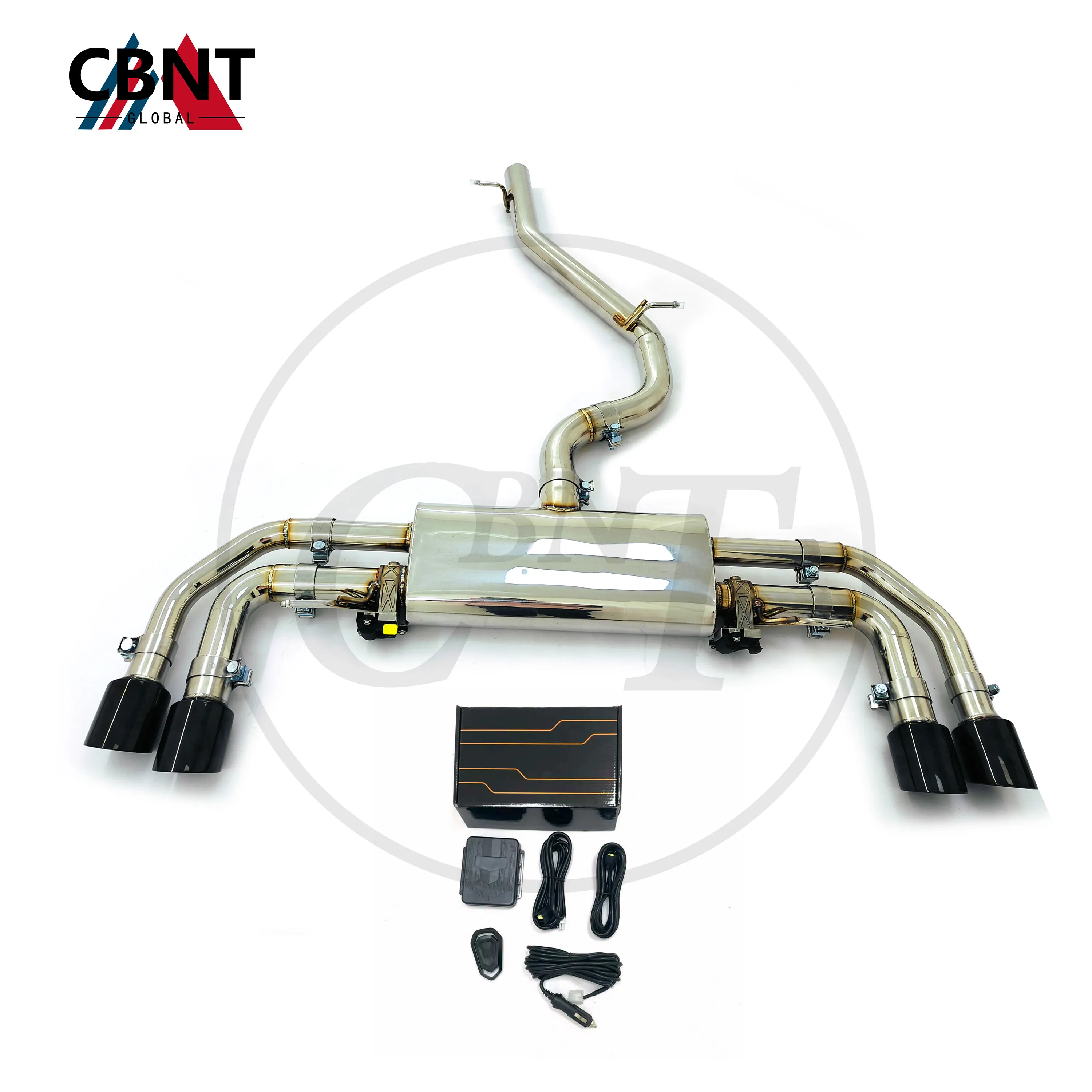 

CBNT for Audi TT/TTS 2.0T 2015-2025 Exhaust-pipe with Valve Tuning Valvetronic Catback Performance SS304 Valved Exhaust Systems