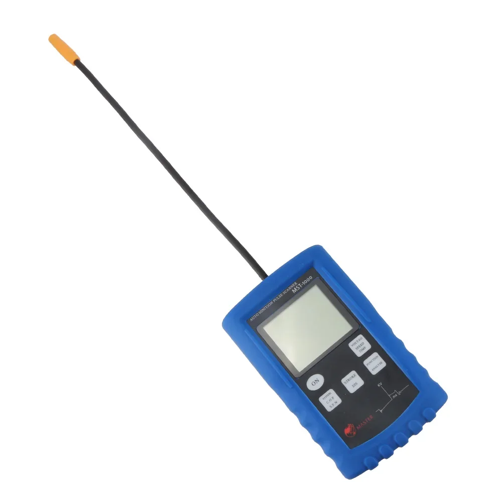 MST-1000 Automobile Ignition Coil Tester Tool with Spark KVOLT Calibration Function Ignition Spark Test Tools