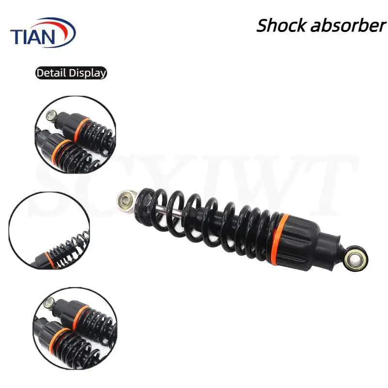

Universal 290MM Motorcycle Rear Suspension Rebound Damping Shock Absorbers K1 Round&Fork Connector Motorcycle Rear Shock