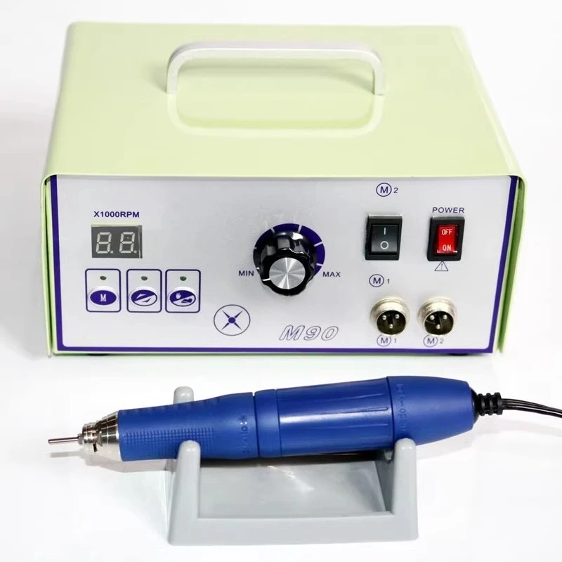 

M90 Dual Socket Complete Machine with Single Handle 2.35/3.0/3.175 Rod Brushless Electronic Machine Brushless Engraving Machine