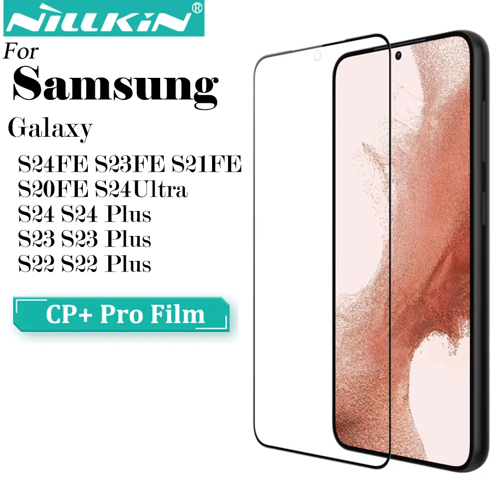 Nillkin for Samsung Galaxy S23 S23 Plus S22 S22+ S24 FE S23 FE S21 FE S20 FE CP+Pro Tempered Glass 2.5D Phone Screen Protectors