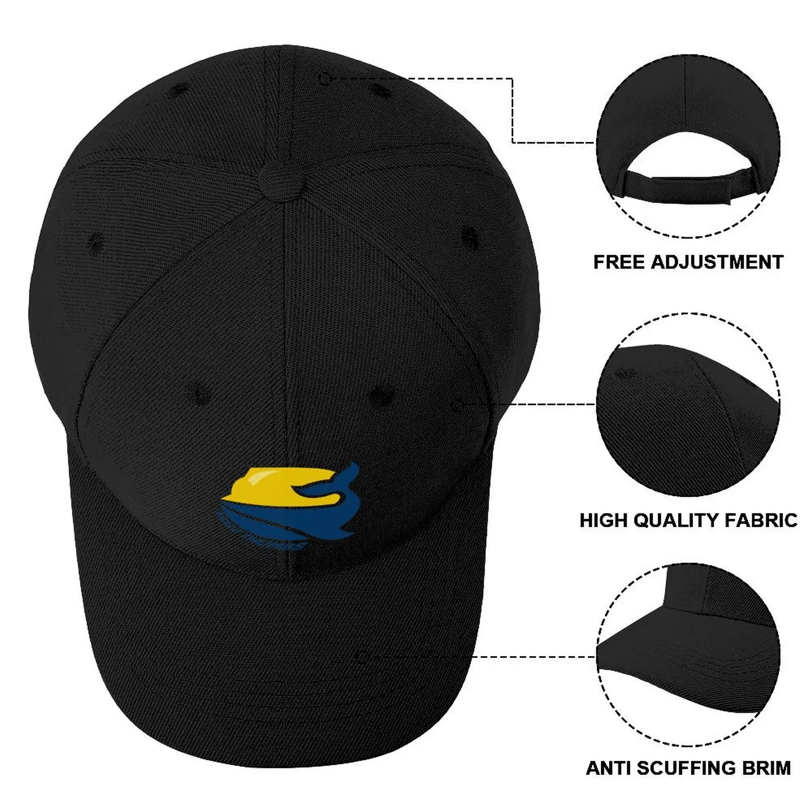 Whale Thumbs Baseball Cap Horse Hat Golf Boy Child Women's image 4