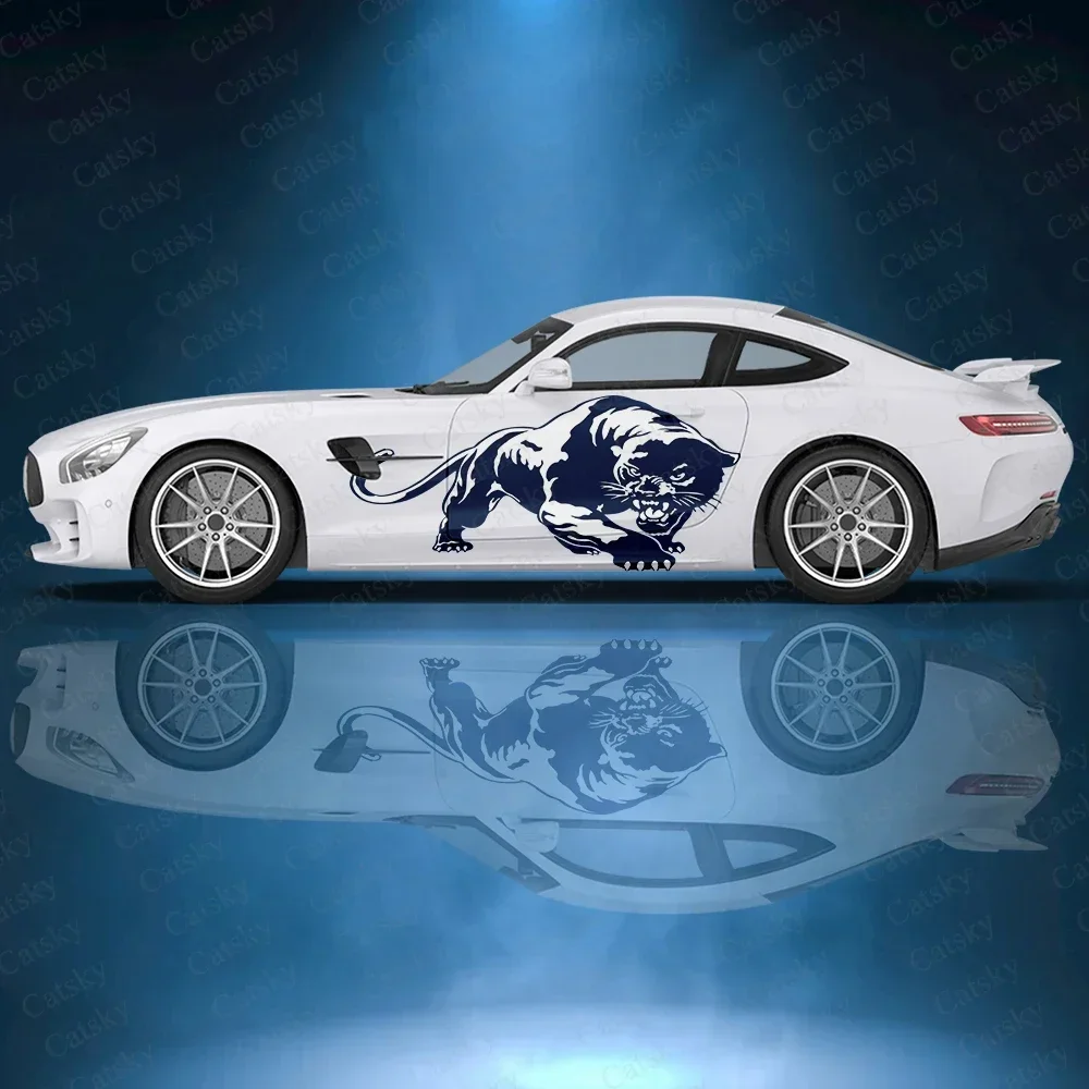 

Panther Animal Ferocious Car stickers ita car tuning racing vinyl decal wrap side graphics Auto Accessories decal sticker