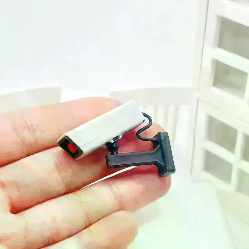 1 Set Mini Remote Control Box Model Home Dolls Micro Scene Accessory 1/12 Scale Dollhouse Miniature Surveillance Camera Decor