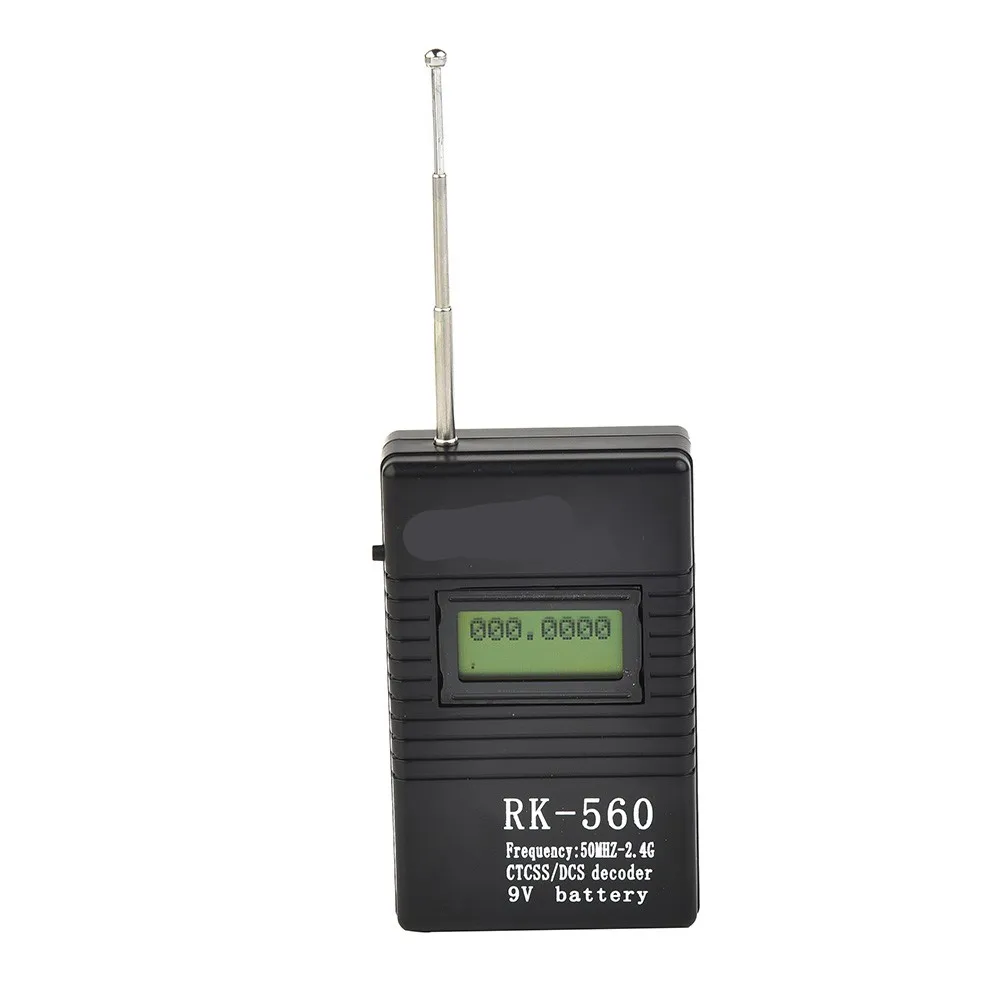 Brand New Industrial RK560 Frequency Counter Industrial Tester 50MHz-2.4GHz CTCSS DCS Radio Meter One-Key Control
