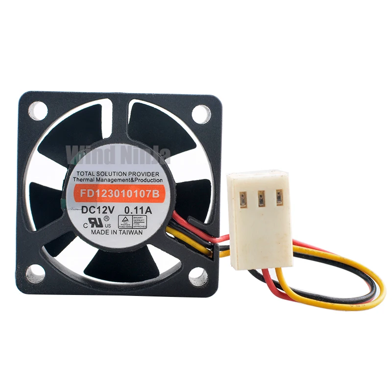 FD123010107B 3cm 30mm fan 30x30x10mm DC12V 0.11A 3pin Micro cooling fan for chassis CPU