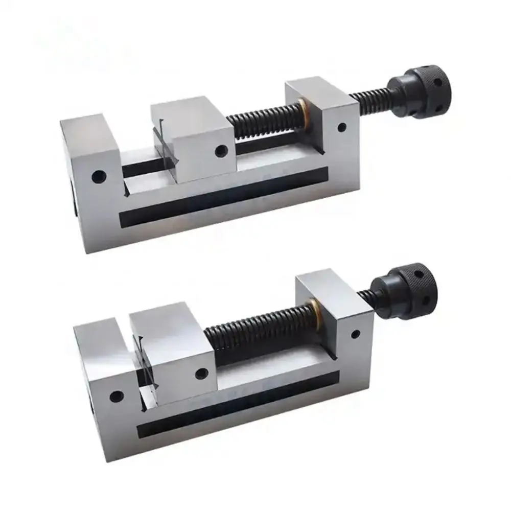 

2 Inch Flat Mini Machine Vice High Precision Convenient Surface Bench Vise Multipurpose Heavy Duty Fixture of Grinding Machine