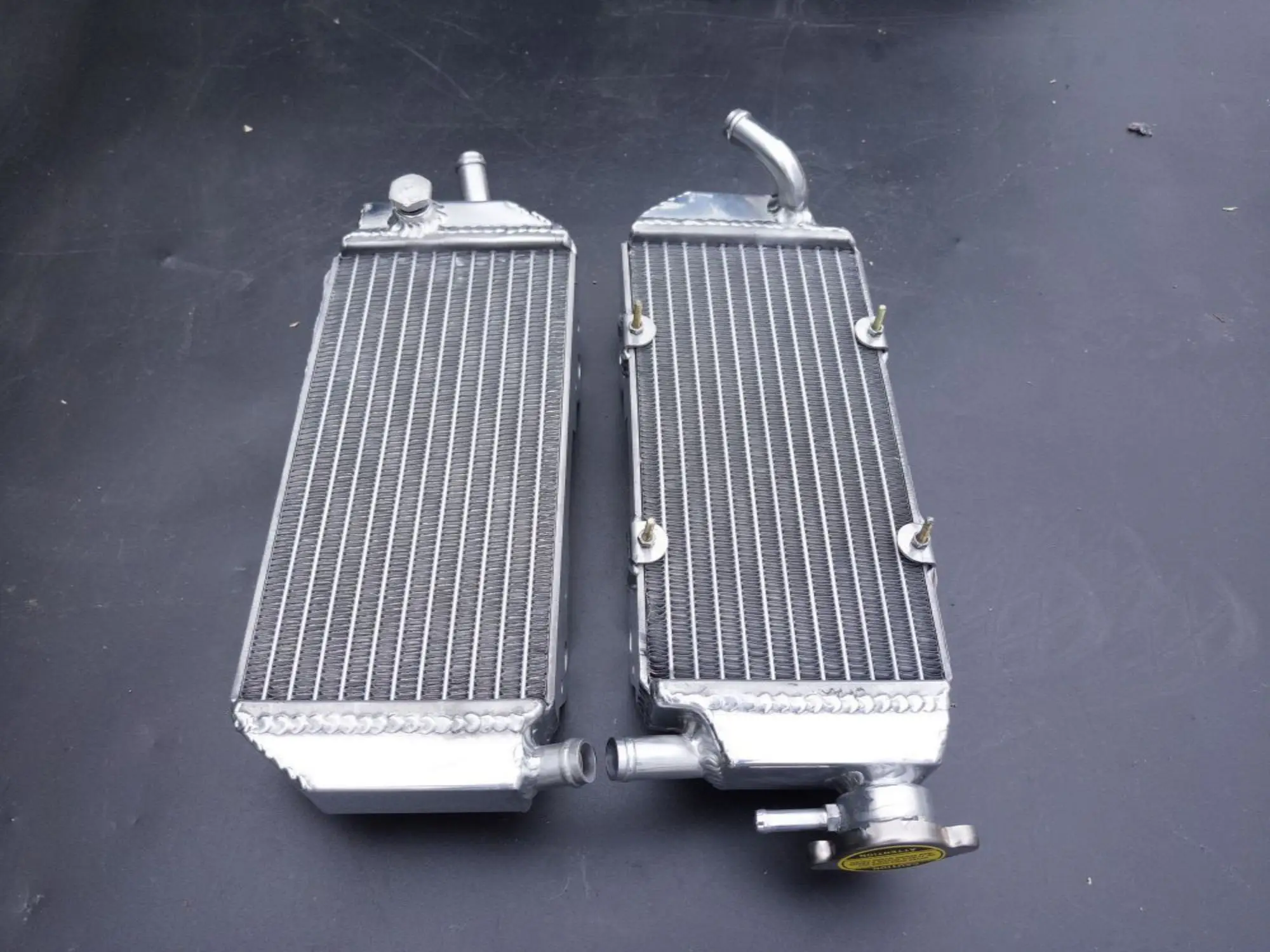 

New Left & Right side For 2011-2013 HUSQVARNA TE511 TE 511 Aluminum Radiator Cooler Cooling Coolant 2011 2012 2013