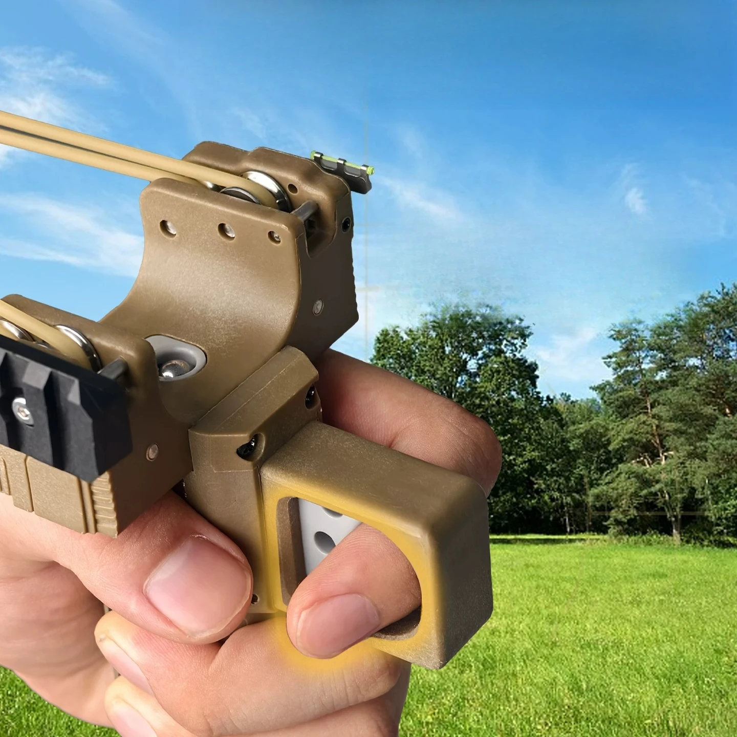 New Outdoor Automatic Magnetic Suction Bullet Rapid Shooting Adult Specific High-precision Hunting Tool