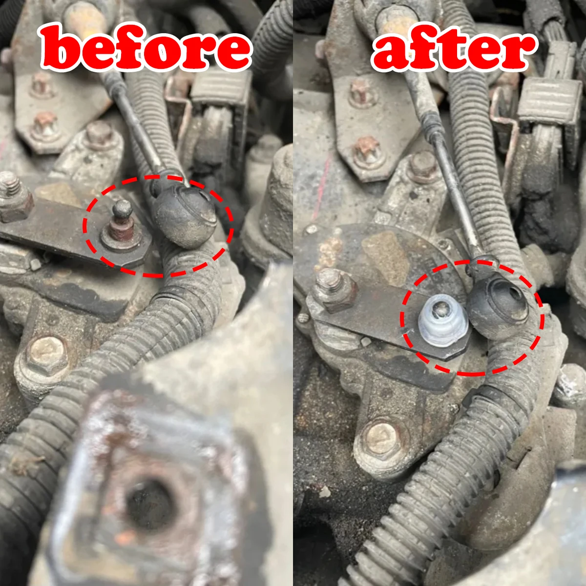 オペル アストラ G T98 1998-2009 ギアシフトケーブルブッシング ギアボックスプルヘッドレバーライン ラバースリーブ トランスファーケースリテーナー 10個