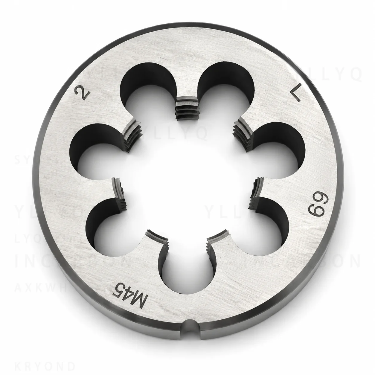 1PCS HSS Metric Right Left Round Die M42 M45 Pitch 4.5 4 3 External Threading Die for Thread Tapping & Repair
