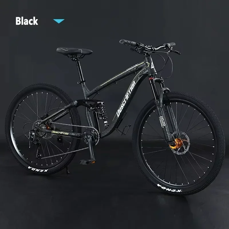 27.5 inch mtb soft tail mountain bike 9/10 speed Cross Country bicycle shock absorption hydraulic disc brakes Downhill bicicleta