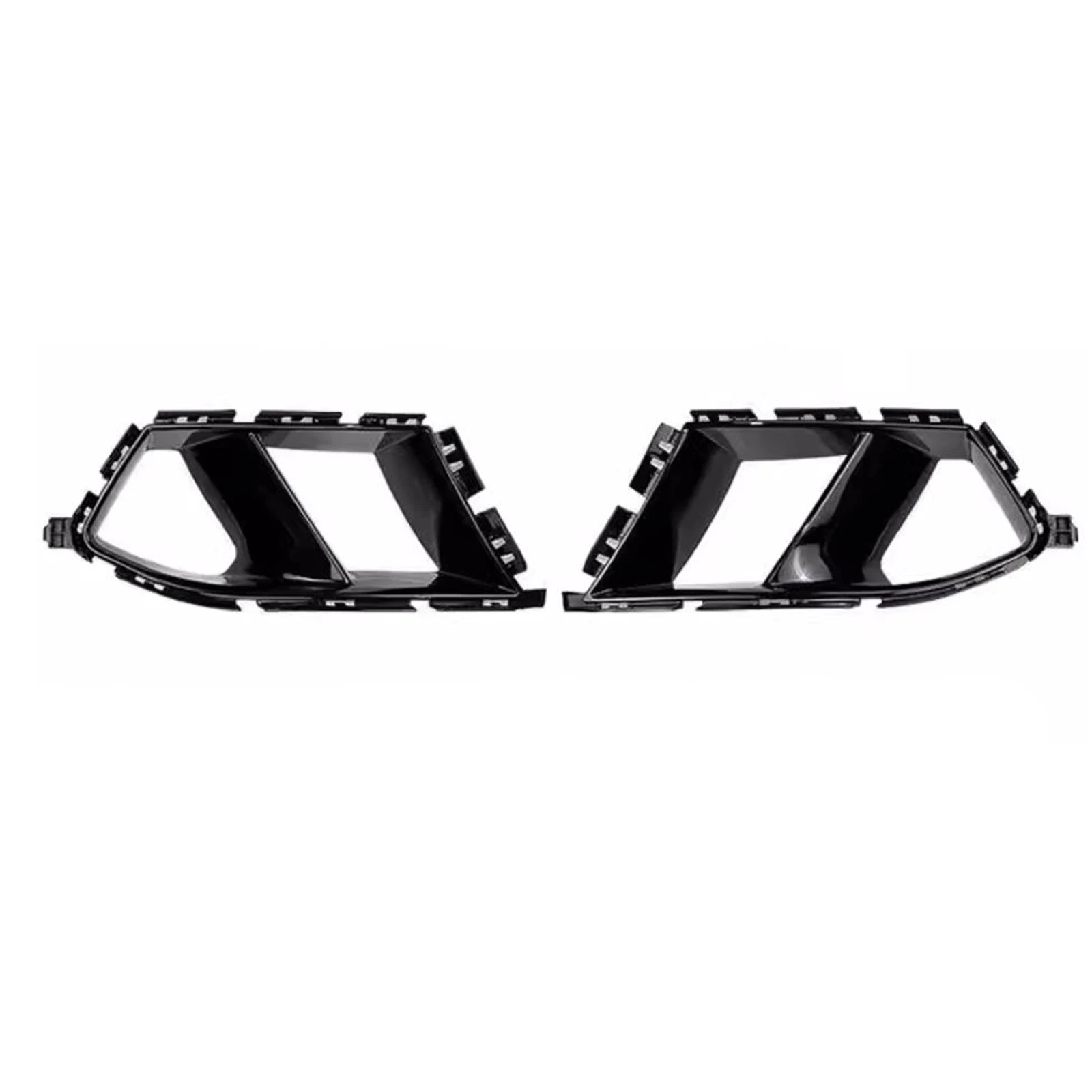 For BMW G80 M3 G82 G83 M4 2021-2024 Gloss Black Front Bumper Side Air Vent Trim Fog Light Lamp Hood Intake Frame Cover Grille