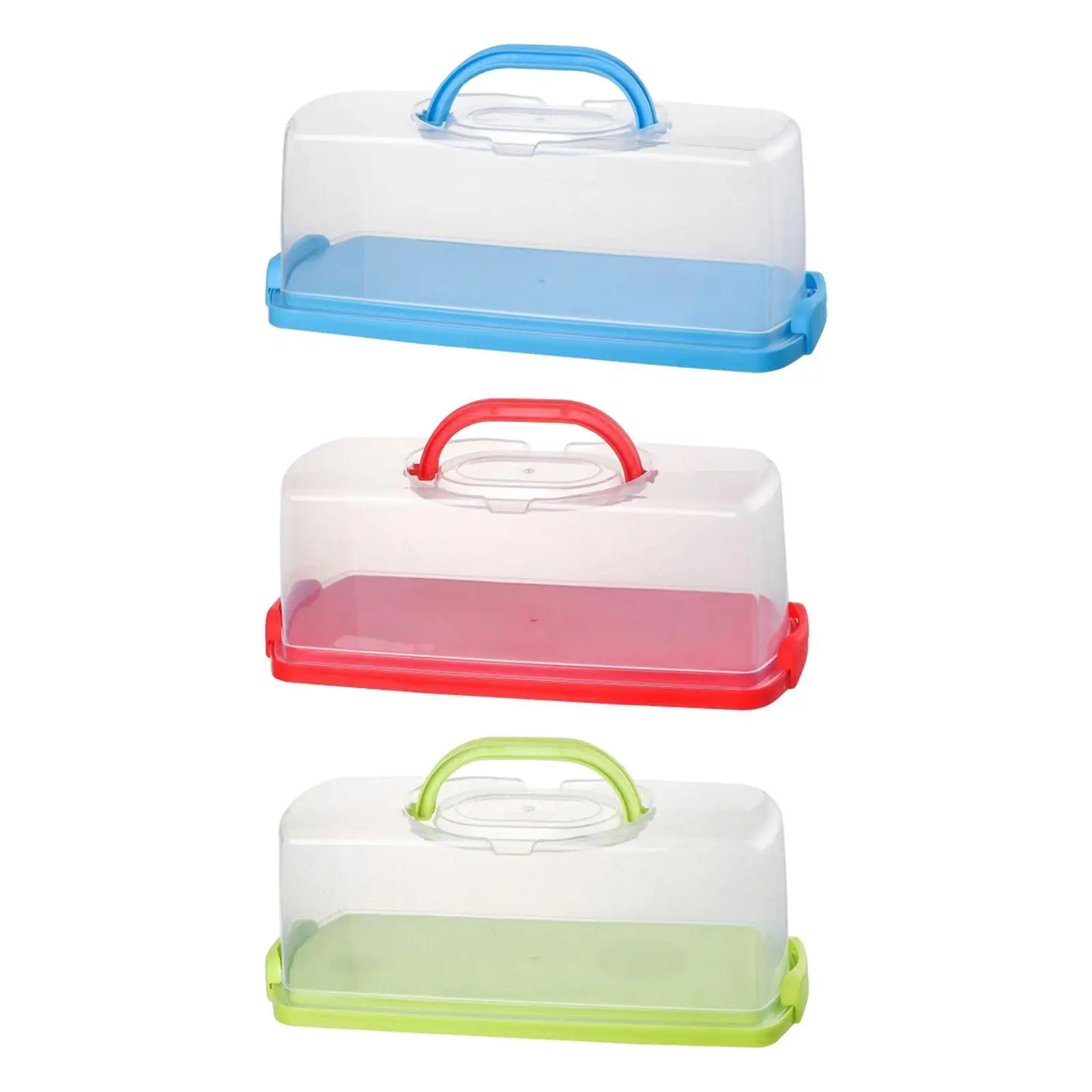 Rectangular Bread Box Loaf Cake Storage Container Box for Graduation Picnic